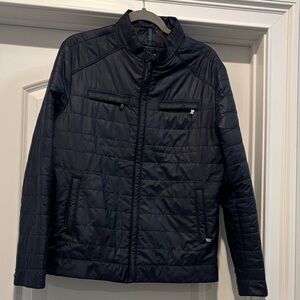 Men's Navy Quilted light weight Puffer Jacket